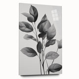 Vintage Botanical Art Prints: Monochrome Leaves