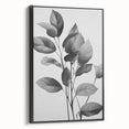 Vintage Botanical Art Prints: Monochrome Leaves