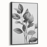 Vintage Botanical Art Prints: Monochrome Leaves