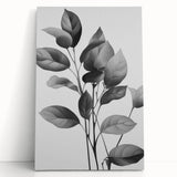 Vintage Botanical Art Prints: Monochrome Leaves