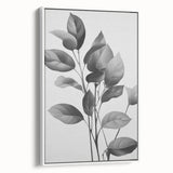 Vintage Botanical Art Prints: Monochrome Leaves