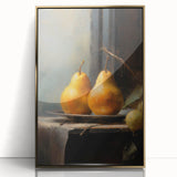 Vintage Botanical Art Prints: Pears in Still Life