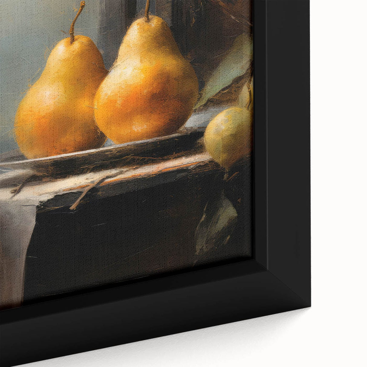 Vintage Botanical Art Prints: Pears in Still Life