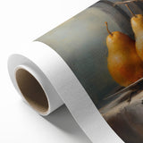 Vintage Botanical Art Prints: Pears in Still Life