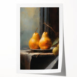 Vintage Botanical Art Prints: Pears in Still Life