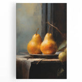 Vintage Botanical Art Prints: Pears in Still Life