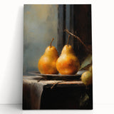 Vintage Botanical Art Prints: Pears in Still Life