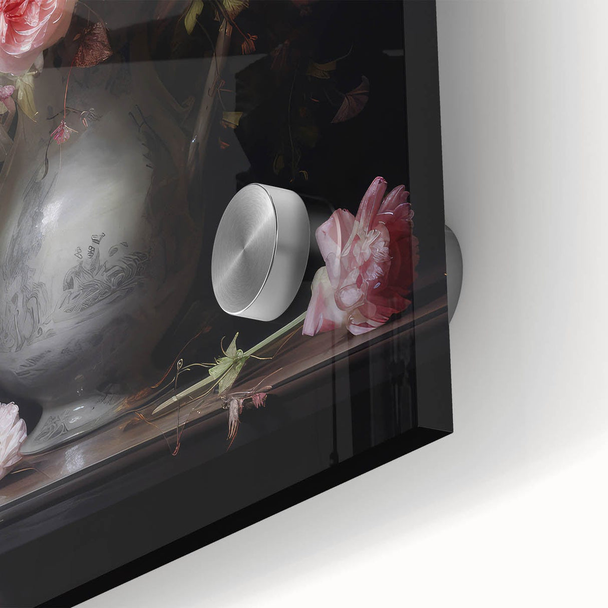 Vintage Botanical Art Prints: Romantic Floral Vase