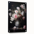 Vintage Botanical Art Prints: Romantic Floral Vase