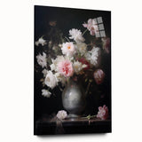 Vintage Botanical Art Prints: Romantic Floral Vase