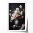 Vintage Botanical Art Prints: Romantic Floral Vase