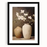 Vintage Botanical Art Prints: Magnolias in Vase