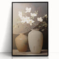 Vintage Botanical Art Prints: Magnolias in Vase