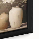 Vintage Botanical Art Prints: Magnolias in Vase