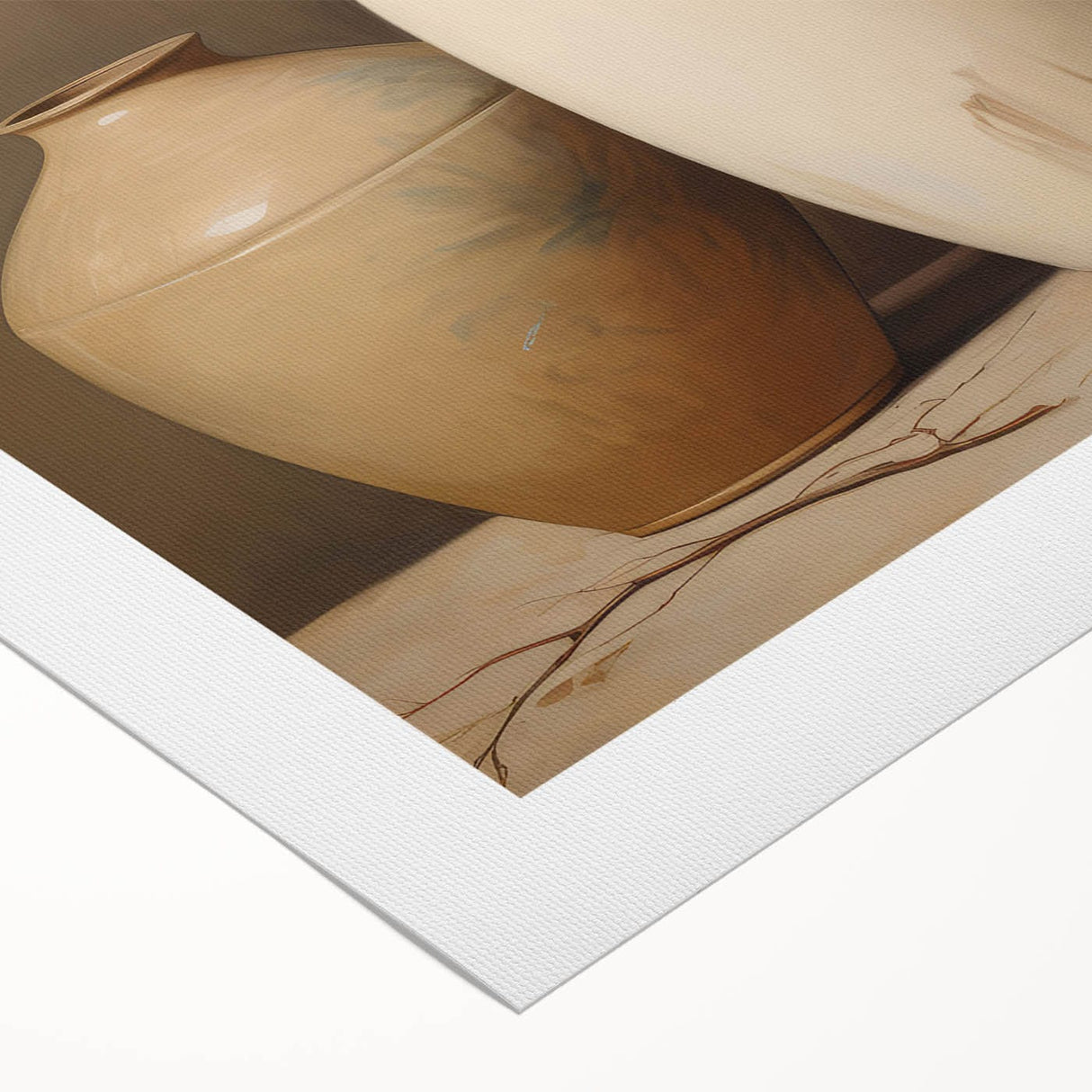 Vintage Botanical Art Prints: Magnolias in Vase