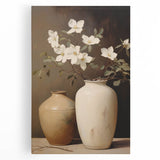 Vintage Botanical Art Prints: Magnolias in Vase