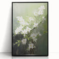 Vintage Botanical Art Prints: White Blossoms in Spring