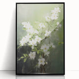 Vintage Botanical Art Prints: White Blossoms in Spring