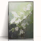 Vintage Botanical Art Prints: White Blossoms in Spring