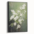 Vintage Botanical Art Prints: White Blossoms in Spring