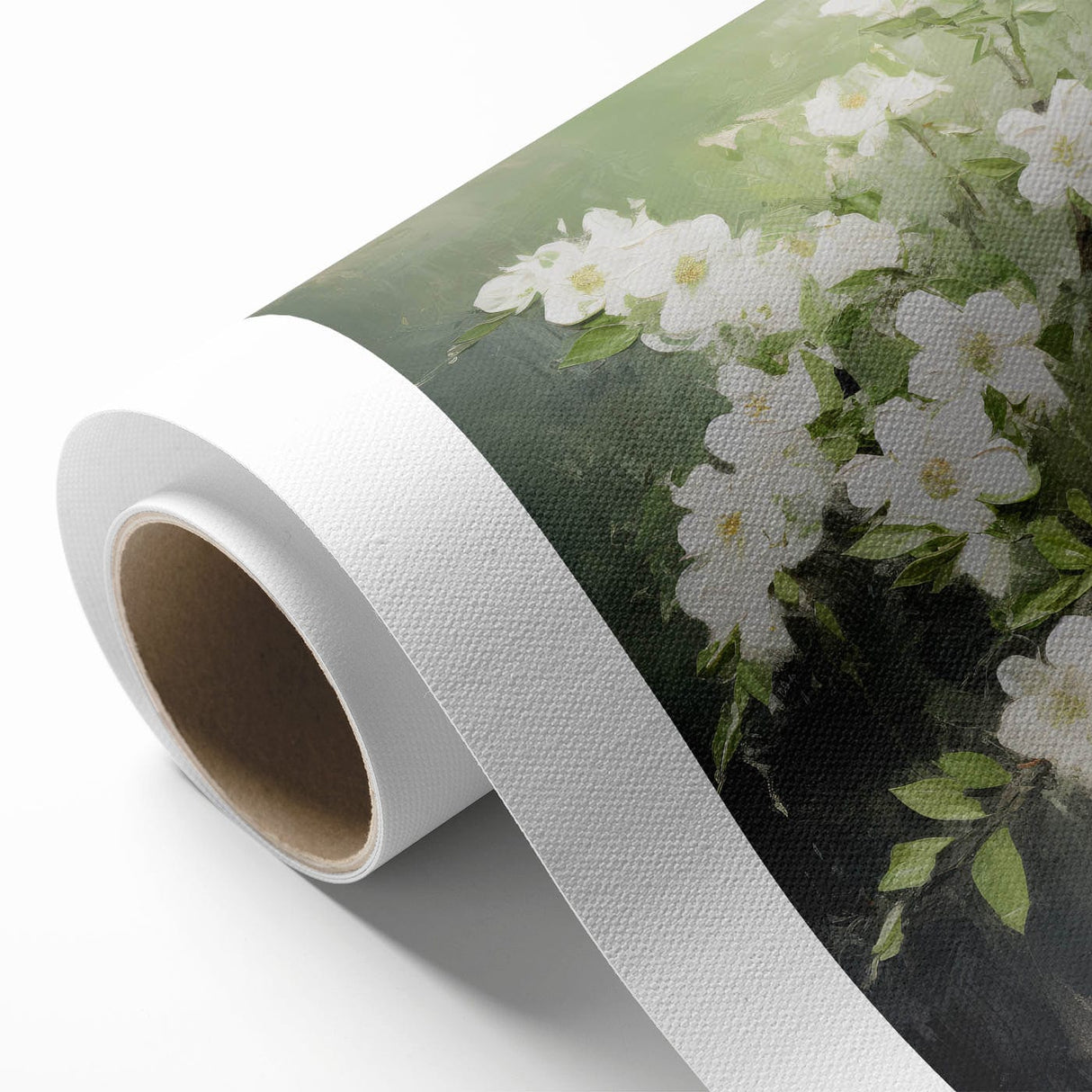 Vintage Botanical Art Prints: White Blossoms in Spring