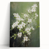Vintage Botanical Art Prints: White Blossoms in Spring
