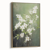 Vintage Botanical Art Prints: White Blossoms in Spring