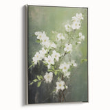 Vintage Botanical Art Prints: White Blossoms in Spring