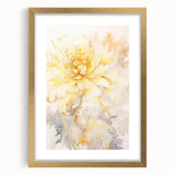 Vintage Botanical Art Prints: Soft Yellow Blossom