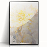 Vintage Botanical Art Prints: Soft Yellow Blossom