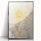 Vintage Botanical Art Prints: Soft Yellow Blossom