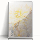 Vintage Botanical Art Prints: Soft Yellow Blossom