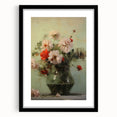 Vintage Botanical Art Prints: Floral Vase Delight