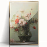 Vintage Botanical Art Prints: Floral Vase Delight