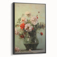 Vintage Botanical Art Prints: Floral Vase Delight