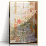 Vintage Botanical Art Prints: Flowers in the Window