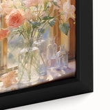 Vintage Botanical Art Prints: Flowers in the Window