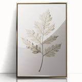Vintage Botanical Art Prints – Elegant Oak Leaf Drawing