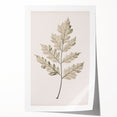 Vintage Botanical Art Prints – Elegant Oak Leaf Drawing