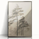 Vintage Botanical Art Print: Soft Tree Sketch Illustration