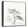 Vintage Botanical Art Print: Elegant Tree Sketch Illustration