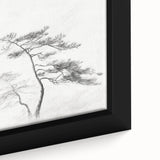 Vintage Botanical Art Print: Elegant Tree Sketch Illustration