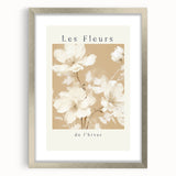 Antique Floral Wall Art – Vintage Botanical Print for Home