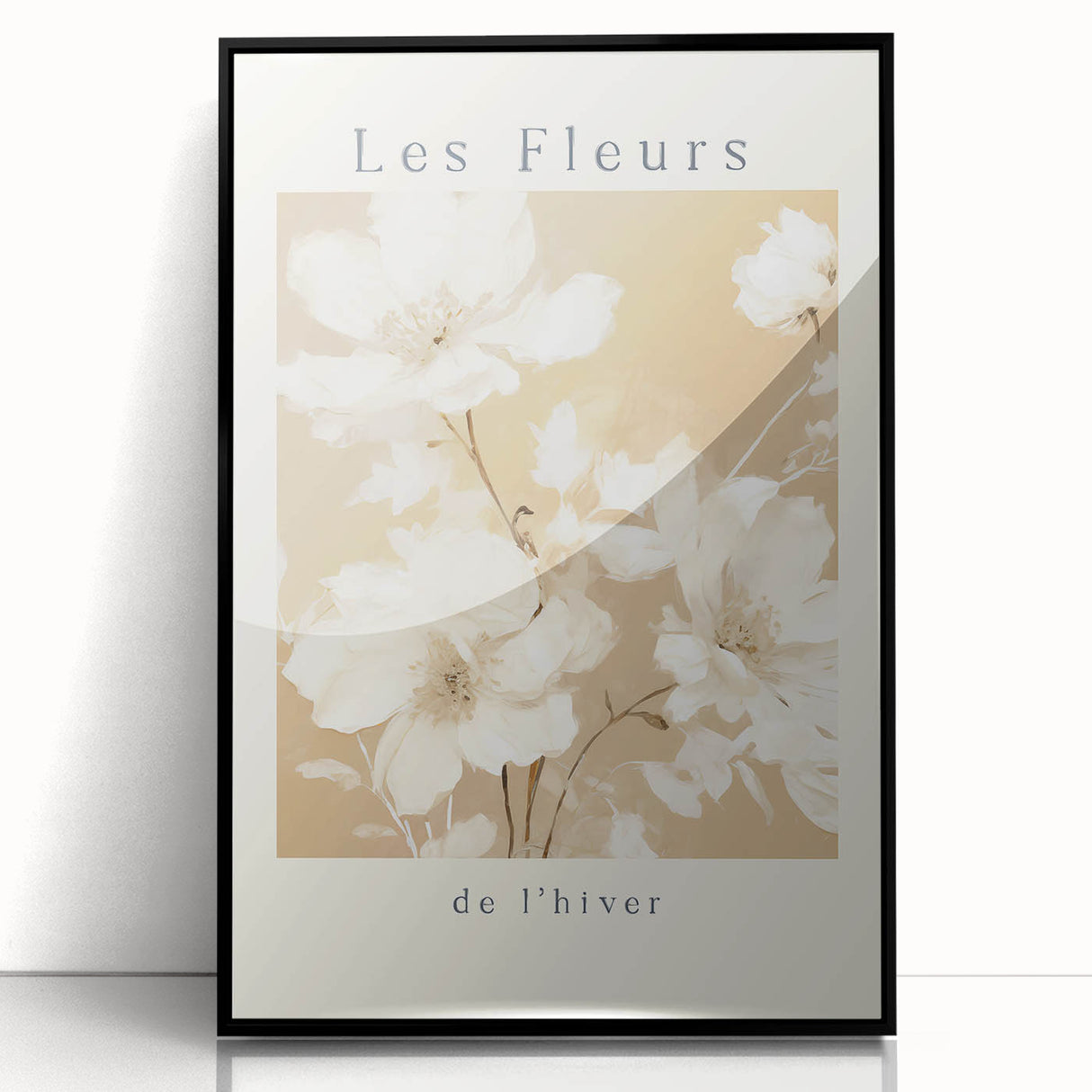 Antique Floral Wall Art – Vintage Botanical Print for Home
