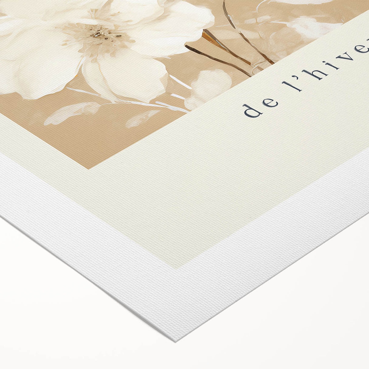 Antique Floral Wall Art – Vintage Botanical Print for Home