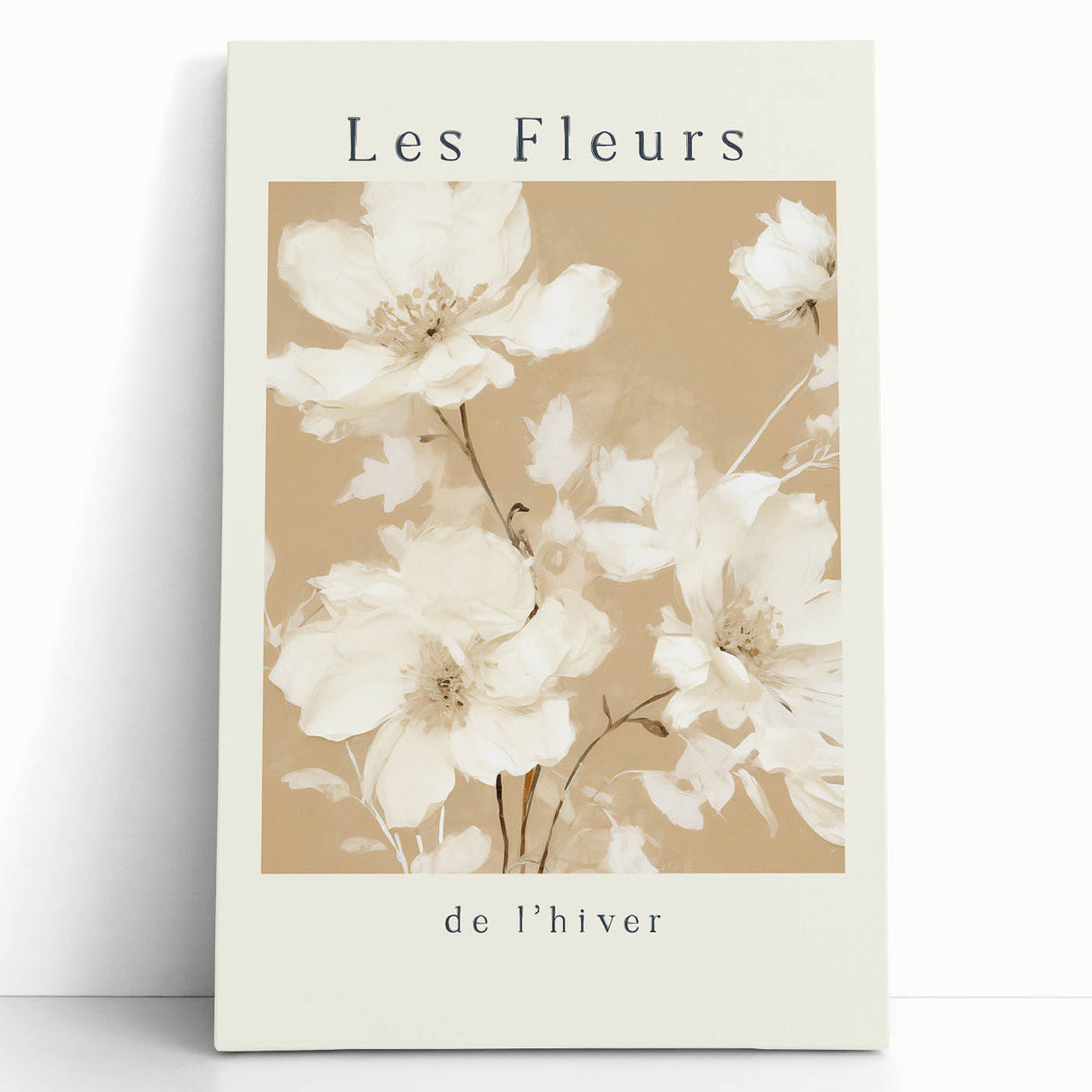 Antique Floral Wall Art – Vintage Botanical Print for Home