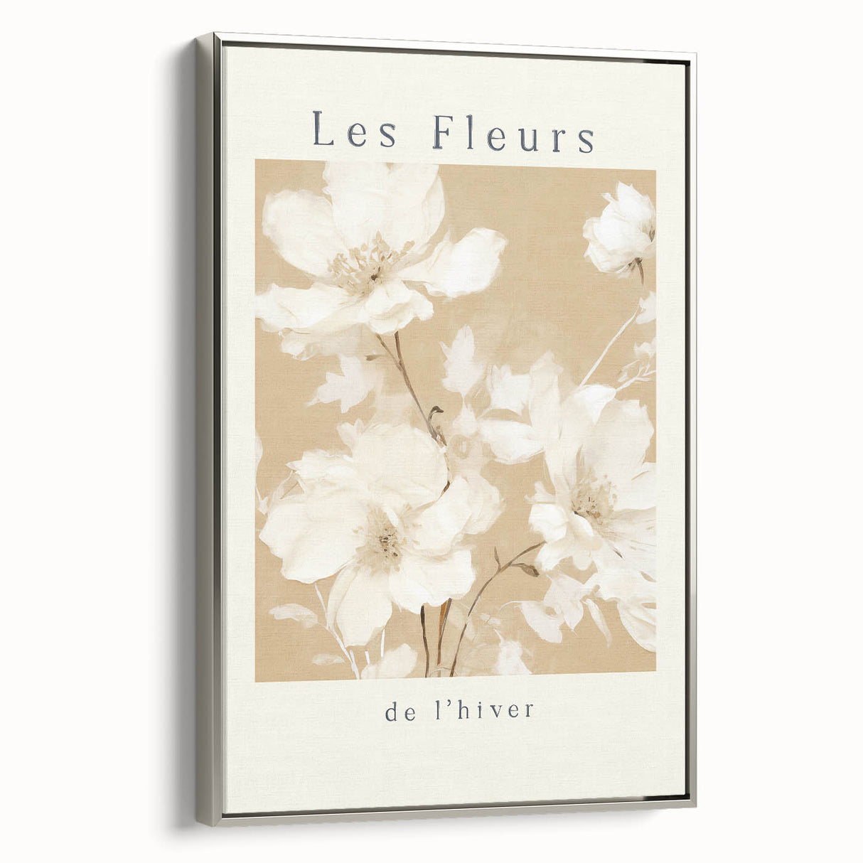 Antique Floral Wall Art – Vintage Botanical Print for Home
