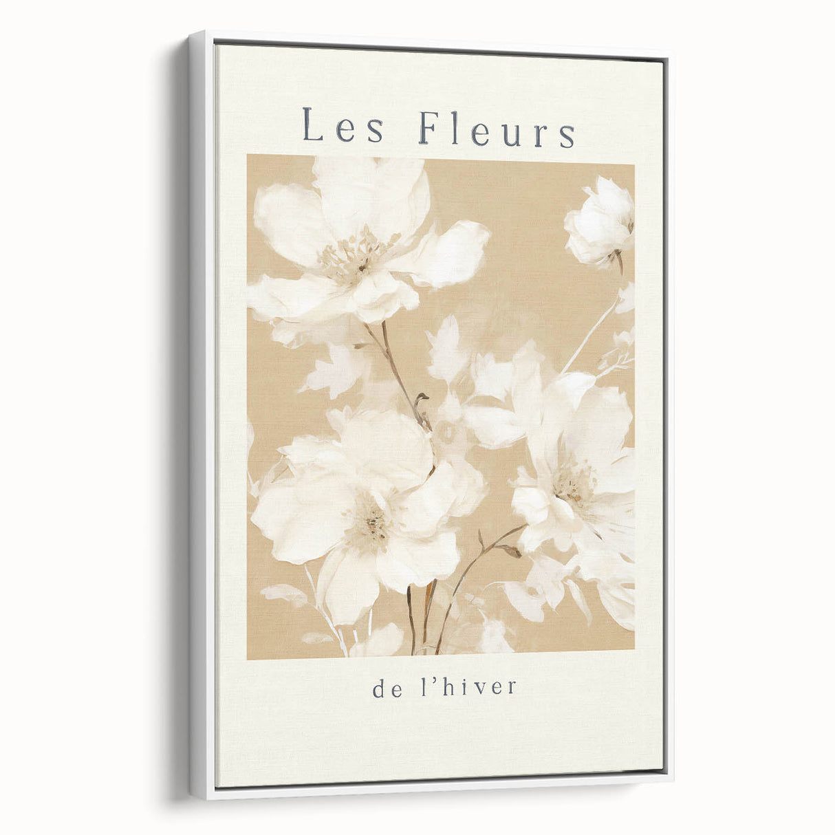 Antique Floral Wall Art – Vintage Botanical Print for Home