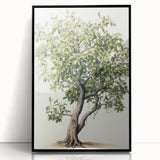 Vintage Botanical Fruit Tree Print – Classic Nature Wall Art