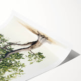 Vintage Botanical Fruit Tree Print – Classic Nature Wall Art